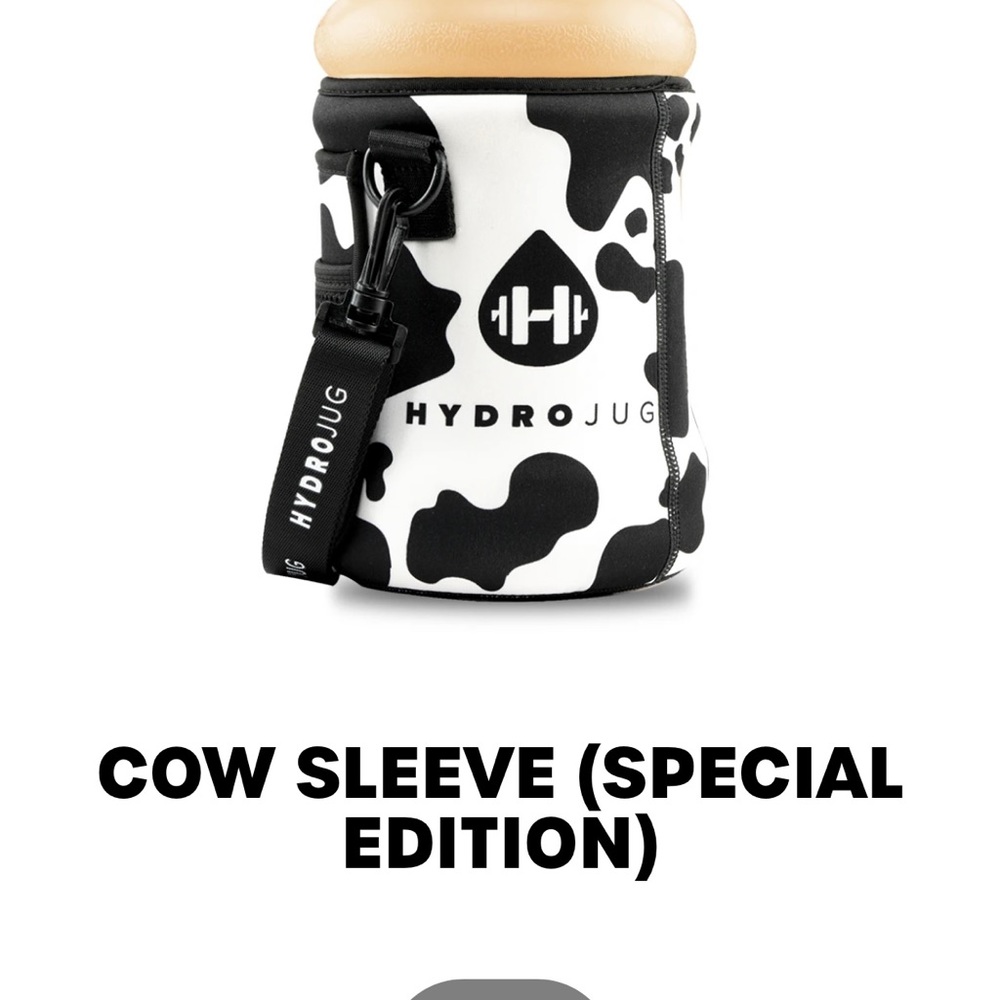 Hydro Jug Limited Edition Cow Sleeve